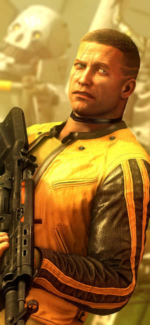 Iphone Xs Wolfenstein Ii Bakgrunn — Xiaomi 18 Pro Max Bakgrunner