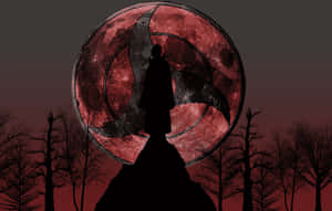 Itachi Uchiha stirrer mot nattehimmelen — Naruto-karakterer Bakgrunner