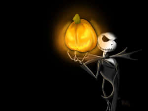 Jack Skellington, Kongen av Halloween Town, fra Tim Burtons The Nightmare Before Christmas — The Nightmare Before Christmas Bakgrunner