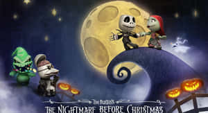 Jack Skellington, konge av Halloween-byen — Halloween-estetikk Bakgrunner