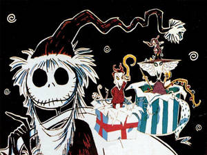 Jack som julenissen for The Nightmare Before Christmas — The Nightmare Before Christmas Bakgrunner