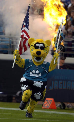 Jacksonville jaguars fotballmaskot bakgrunnsbilde — Lenovo Tab Plus Gen 2 Bakgrunner