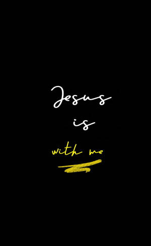 Jesus med meg Jesus 4K iPhone — Infinix Xpad 30 Pro Bakgrunner