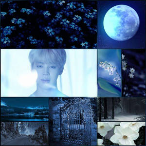 Jimin BTS Estetisk Eterisk Måne — Bts estetisk Bakgrunner