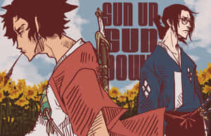 Samurai Champloo bakgrunn — MacBook Pro 16 Bakgrunner