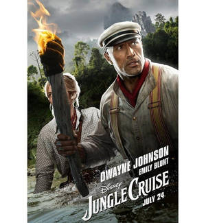 Jungle Cruise 2021 filmplakat bakgrunnsbilde. — Daggry Bakgrunner