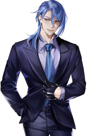Kamisato Ayato I Dress bakgrunnsbilde — Redmi Pad Bakgrunner