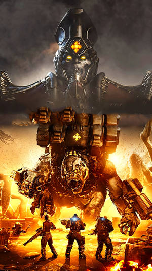 Kantus Swarm Gears 5 Telefon — Kul telefon Bakgrunner