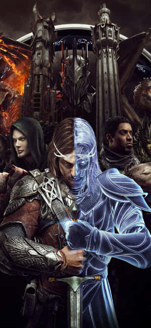 Iphone X Shadow Of Mordor Bakgrunn — iPhone 17 Pro Max Bakgrunner