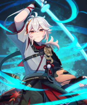 Kazuha — Genshin impact GIF Bakgrunner