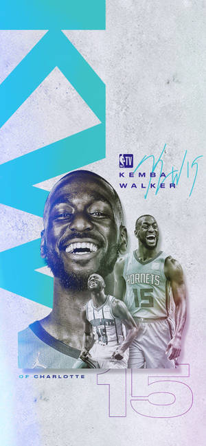 Kemba Walker for mobilbakgrunn. — iPhone 15 Pro Bakgrunner