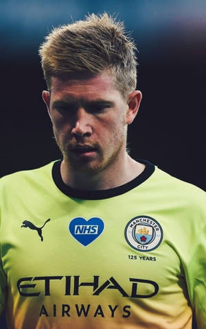 Kevin De Bruyne Closeup bakgrunn — Redmi Pad 2 9.7 Bakgrunner