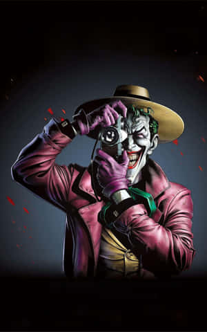 Killing Joke Joker 4k Telefon — Pixel Tablet Bakgrunner