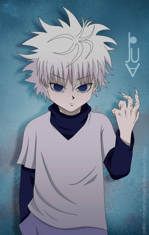 Killua estetisk animegutt — Xiaomi Pad Mini Bakgrunner