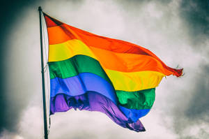 Kjærlighet er kjærlighet Pride-flagg bakgrunnsbilde