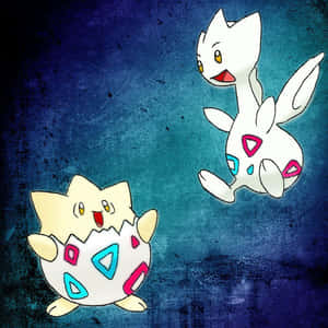 Togetic — Enkel blå estetikk Bakgrunner