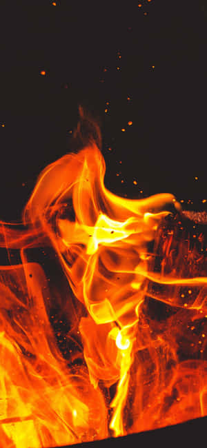 Flammebakgrunn — Xiaomi 15T Bakgrunner