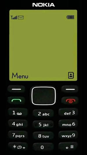 Klassisk Nokia Samsung Svart