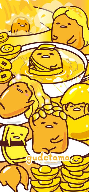 Gudetama-estetikk — Galaxy A07 Bakgrunner