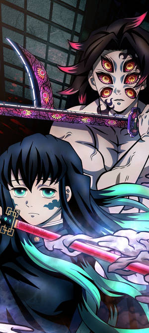 Demon Slayer Kokushibo — Honor GT Pro Bakgrunner
