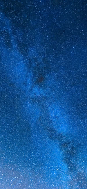 Blue Galaxy Iphone — iPhone 16e Bakgrunner