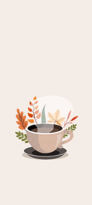Kopp Kaffe Estetikk — Pixel 9 Bakgrunner