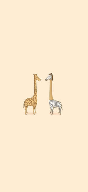 Cute Animal Iphone — iPhone 15 Pro Bakgrunner