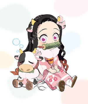 Ku-demon-dreper Nezuko — Demon Slayer Nezuko Bakgrunner