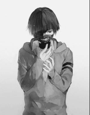 Kul animegutt PFP Tokyo Ghoul — Søt anime profilbilde Bakgrunner