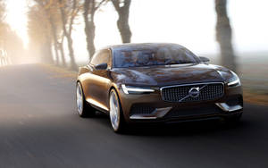 Bakgrunnsbilde av kul bil Volvo S90 — Biler Bakgrunner