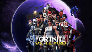 Kul Fortnite-bakgrunn