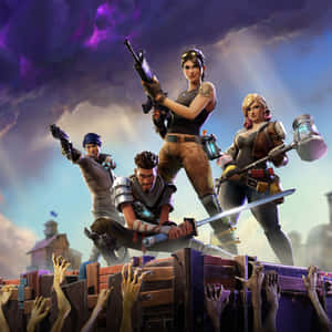 Kul Fortnite-bakgrunn