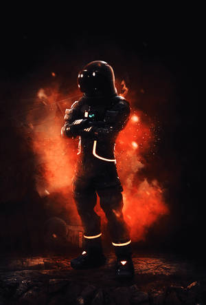 Kul Dark Voyager Fortnite-bakgrunn