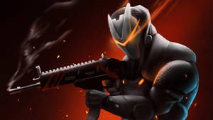 Kul Omega som skyter i Fortnite