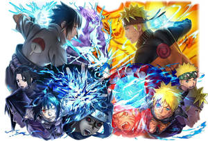 Kul Naruto mot Sasuke — Naruto vs sasuke Bakgrunner