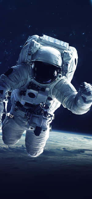 Astronaut Iphone — Xiaomi 17 Bakgrunner