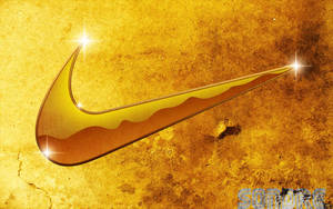 Kult gyllent Nike-logo
