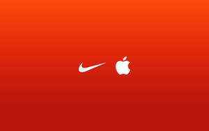 Kult minimalistisk Nike- og Apple-emblem