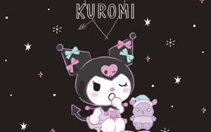 My Melody Kuromi gjesper — Sanrio GIF Bakgrunner