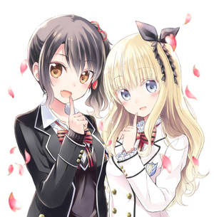 Kvinnelige Rivaler Boarding School Juliet bakgrunn — Galaxy Z Flip7 FE Bakgrunner