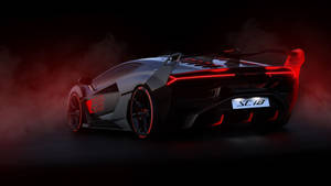 Lamborghini Aventador Bak bakgrunnsbilde — Lamborghini Bakgrunner