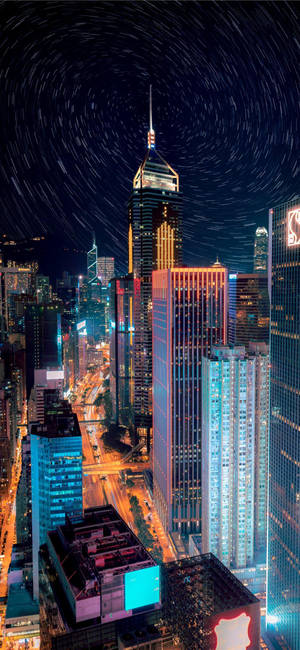 Langtidseksponering av New York Iphone — Galaxy S25 Bakgrunner