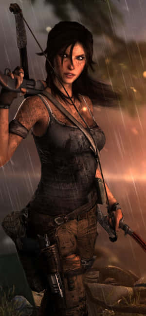 Iphone Xs Max Rise Of The Tomb Raider Bakgrunn — Samsung Galaxy S20 Bakgrunner