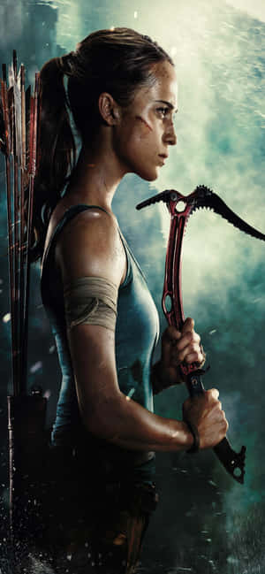 Iphone Xs Max Rise Of The Tomb Raider Bakgrunn — iPhone Air Bakgrunner