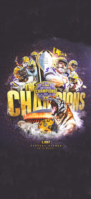 LSU iPhone — Galaxy S26 Bakgrunner