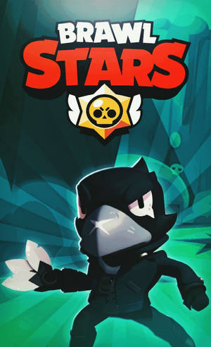 Legendarisk Crow Brawl Stars 4K — Infinix Xpad 30 Pro Bakgrunner