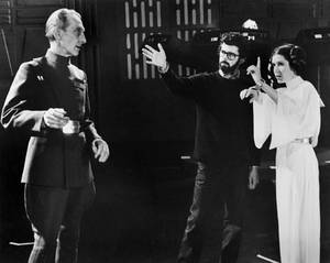 Legendariske britiske skuespilleren Peter Cushing — Star wars Bakgrunner