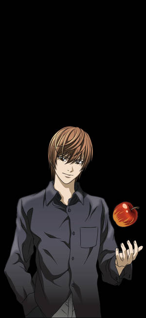Light Yagami Eple bakgrunnsbilde. — iPhone 12 Pro Bakgrunner
