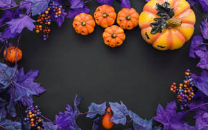 Lilla søte estetiske Halloween