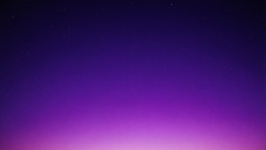 En minimalistisk neonlys lilla gradient med stjerner. — Neon lilla Bakgrunner
